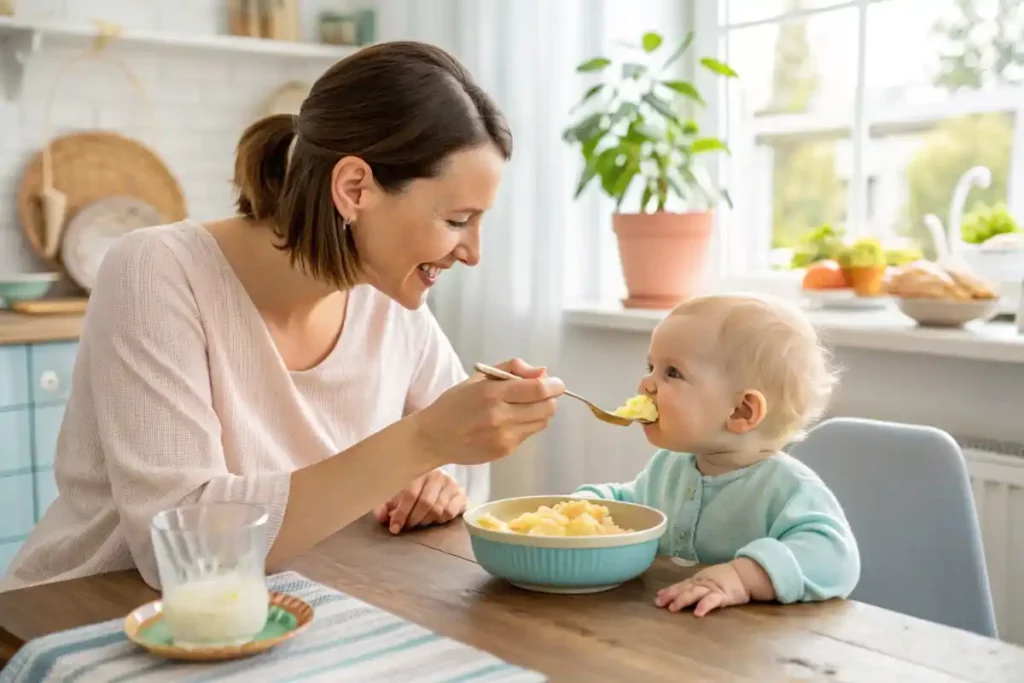 aby exploring baked potatoes for babies with safe serving tips