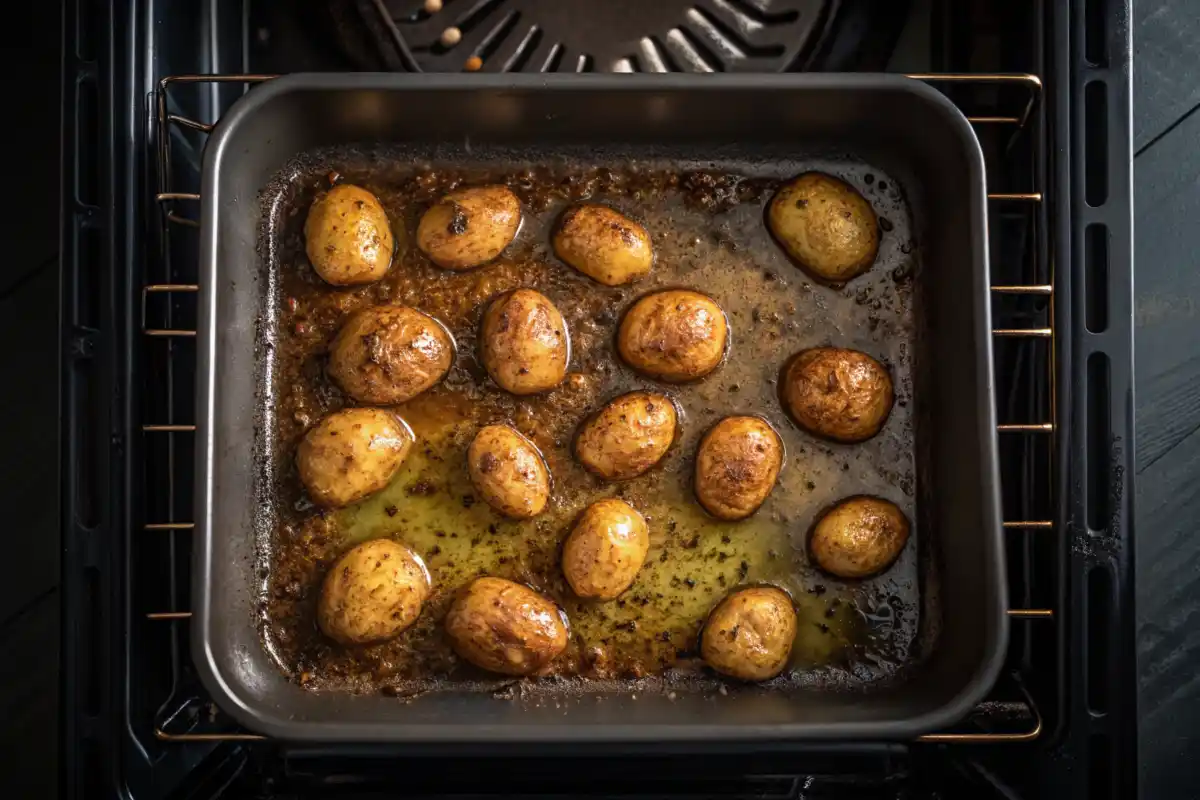 Perfectly baked potato at 400 degrees