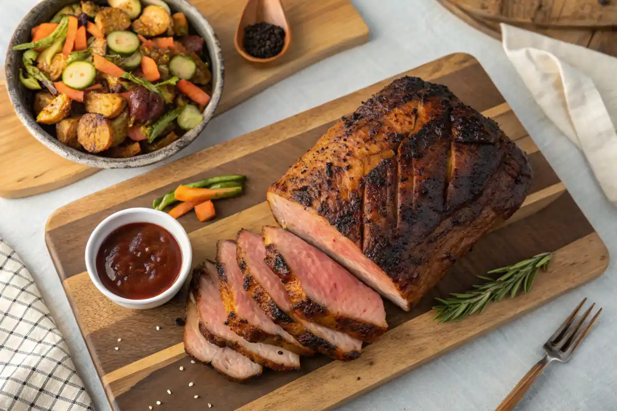 Delicious Traeger recipes showcasing a variety of grilled meats and vegetables.