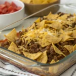 Walking taco casserole recipe overview