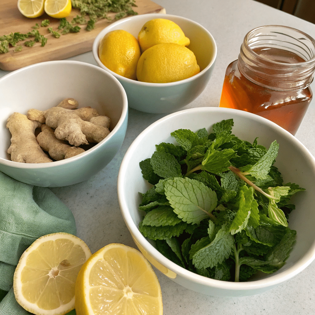 lemon balm tea recipe for weight loss ingredients