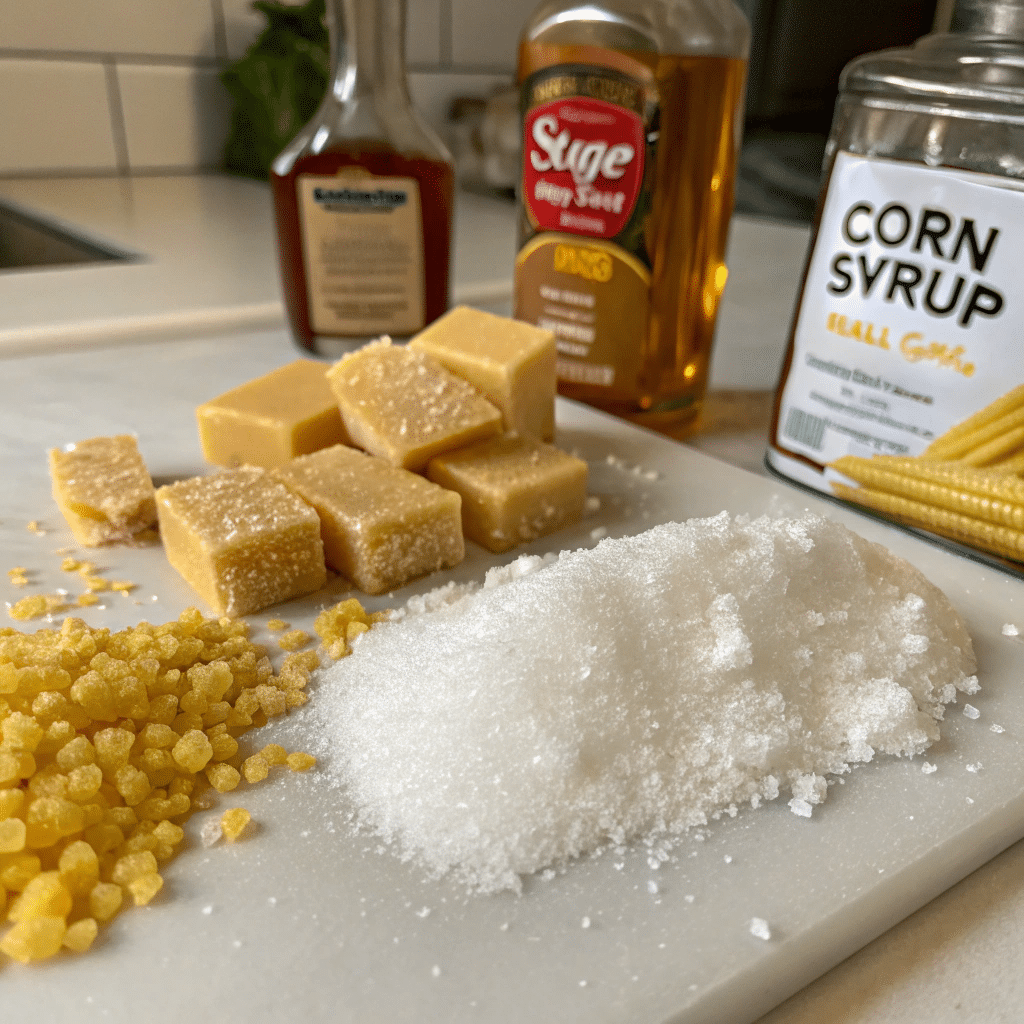 Gluten-free salt water taffy ingredients