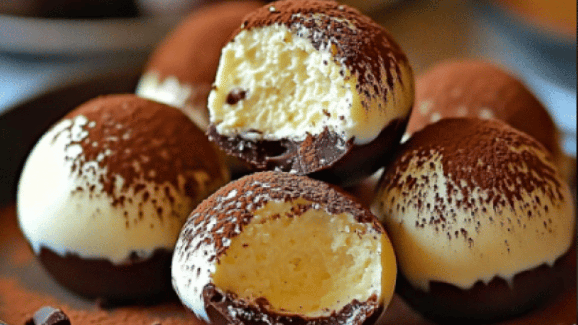 tiramisu truffles no-bake dessert recipe