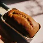 Delicious slices of butter pumpkin bread with spices and pumpkin puree